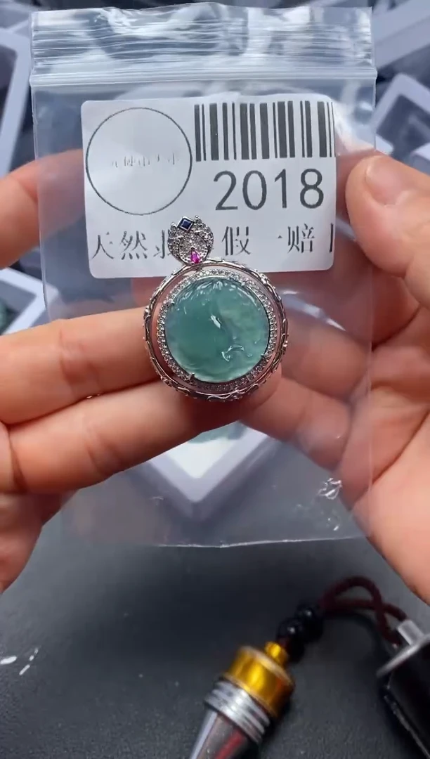 吊坠(不含链)未镶嵌翡翠2018