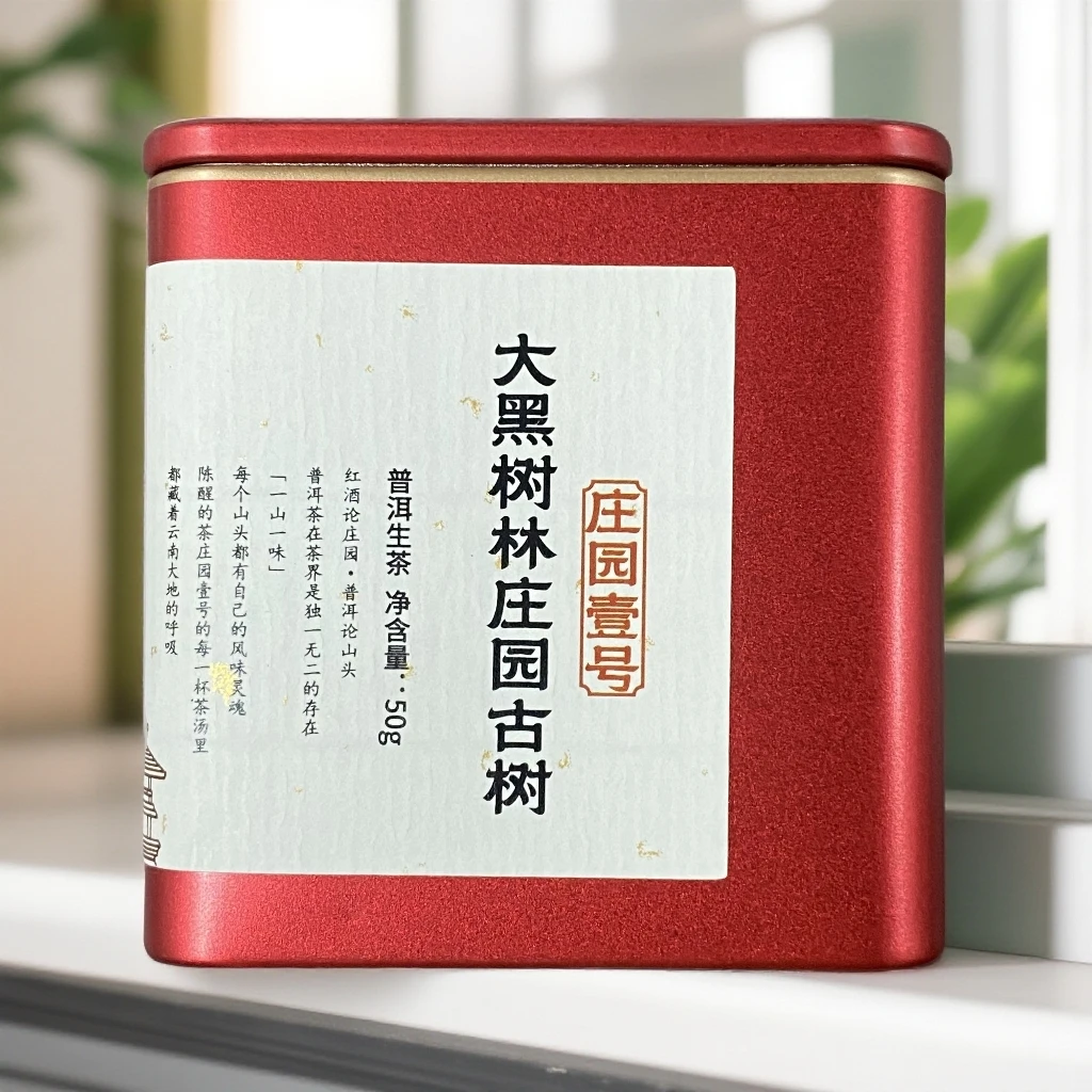 2025年倚邦（大黑树林）庄园古树 50g/罐 普洱生茶