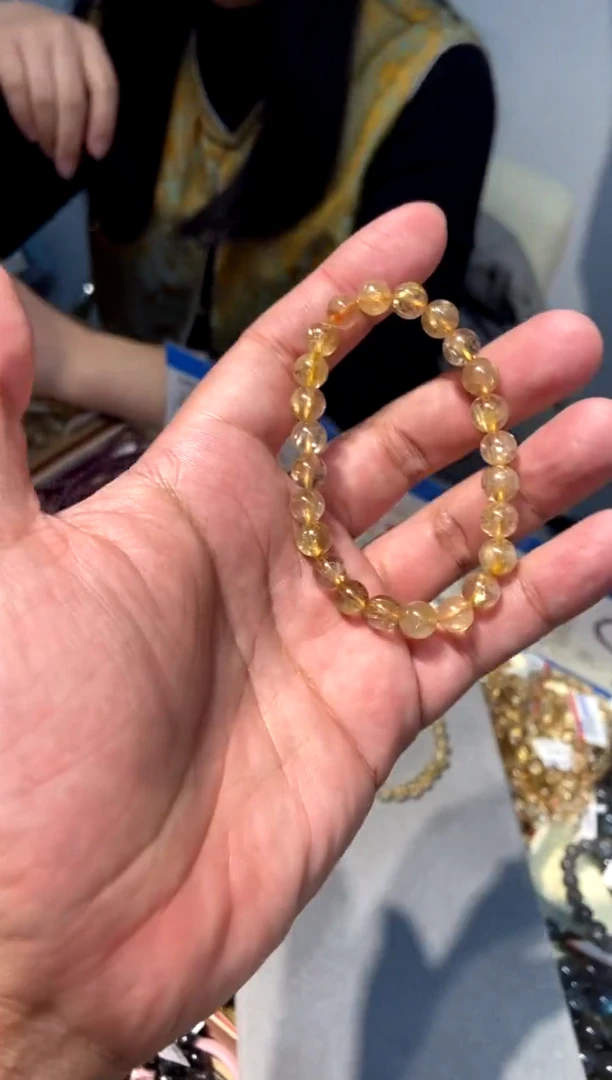 【闪购商品】水晶715-未镶嵌金发7mm+