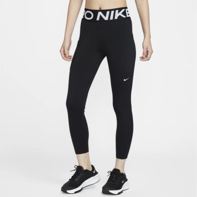 【滔搏联动】NIKE耐克女DFHR7/8PKTTIGHT速干高腰九分裤FV7389-010