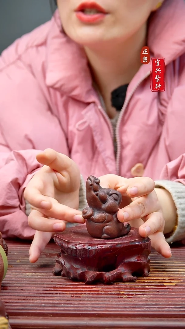 紫砂茶宠宜兴紫砂摆件
