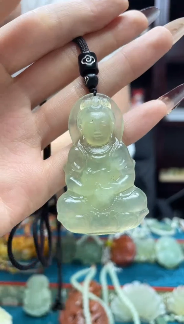 未镶嵌岫玉吊坠·