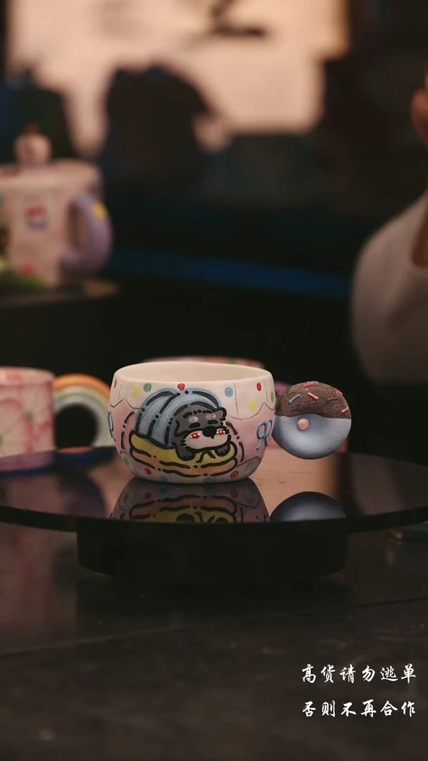 陶瓷景德镇可爱设计师款陶瓷