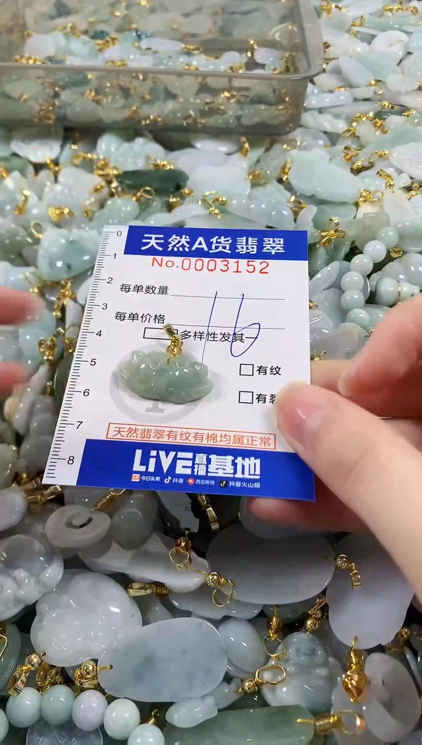 颈饰未镶嵌翡翠天然a货翡翠