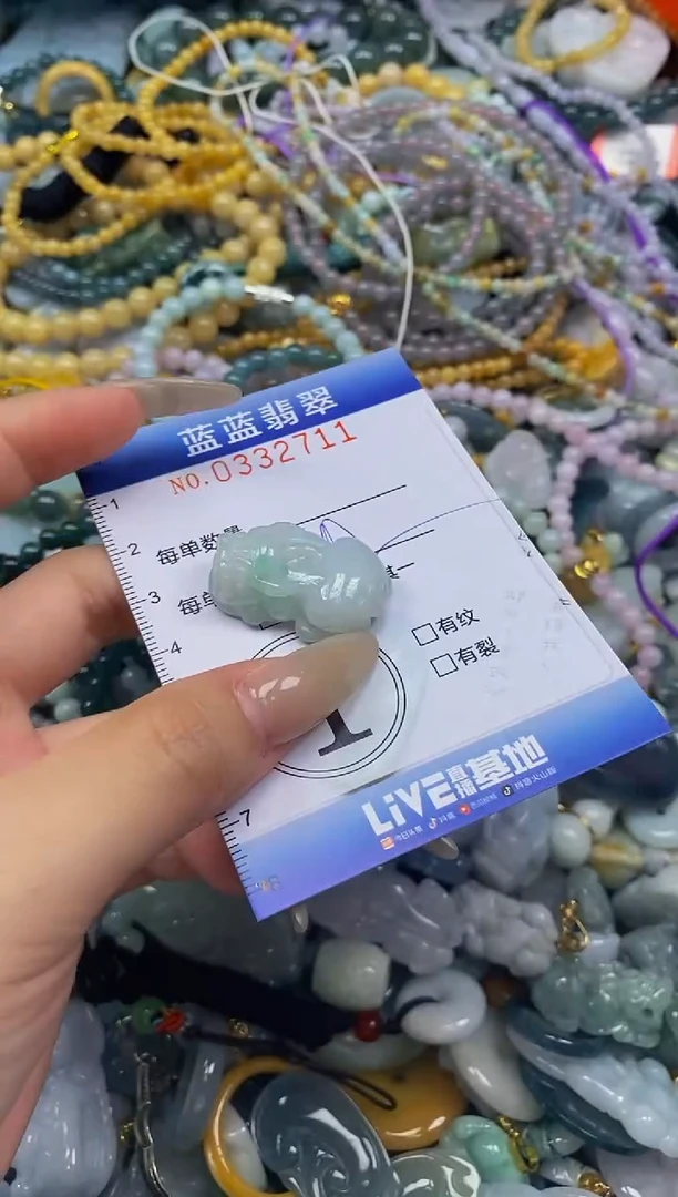 翡翠未镶嵌颈饰闪购0332711