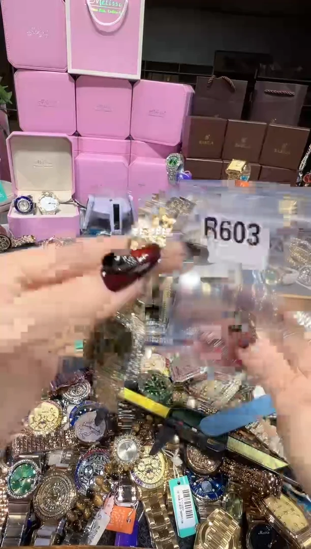 石英机芯不锈钢不锈钢直播定闪专用