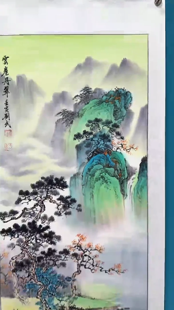 国画启辰艺术刘武手绘-国画18