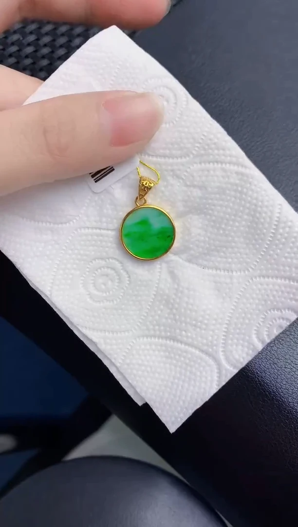 颈饰未镶嵌翡翠天然翡翠缅甸A货