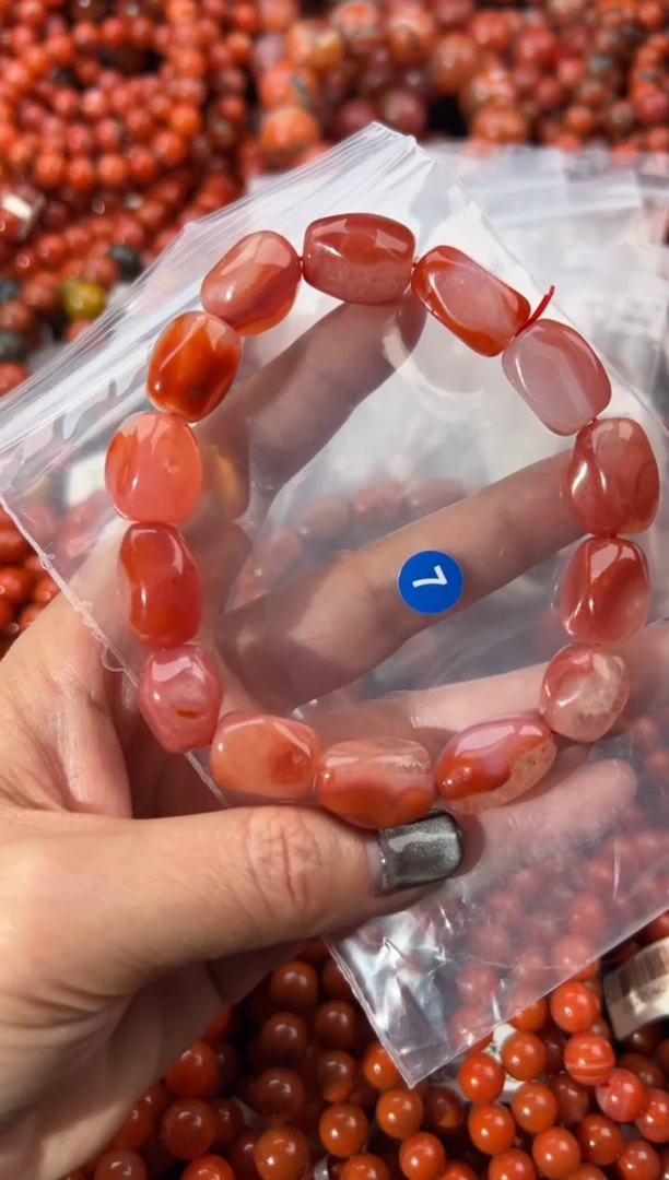 未镶嵌手串南红玛瑙1