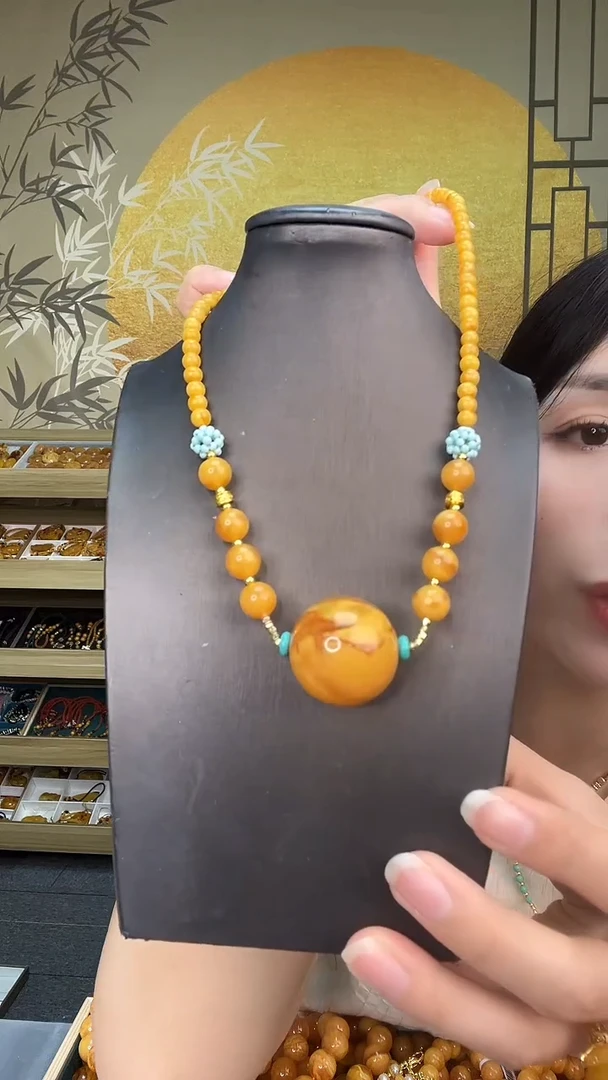 未镶嵌琥珀裸石天然蜜蜡A0930