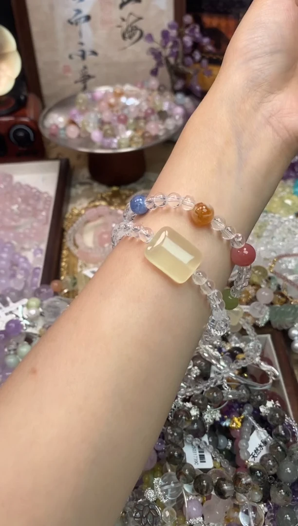 水晶手链未镶嵌437手串
