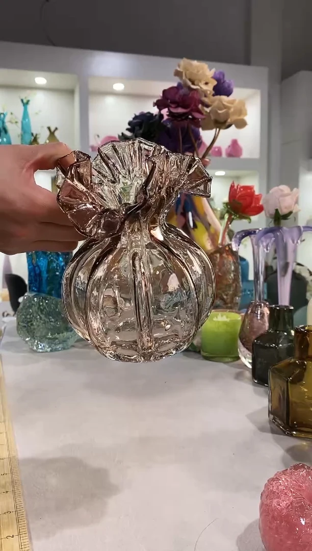 慕忆家手作琉璃花瓶