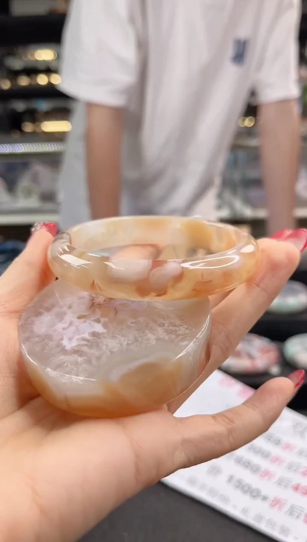 未镶嵌手镯石英质玉65圈口（赠品镯心）1355880