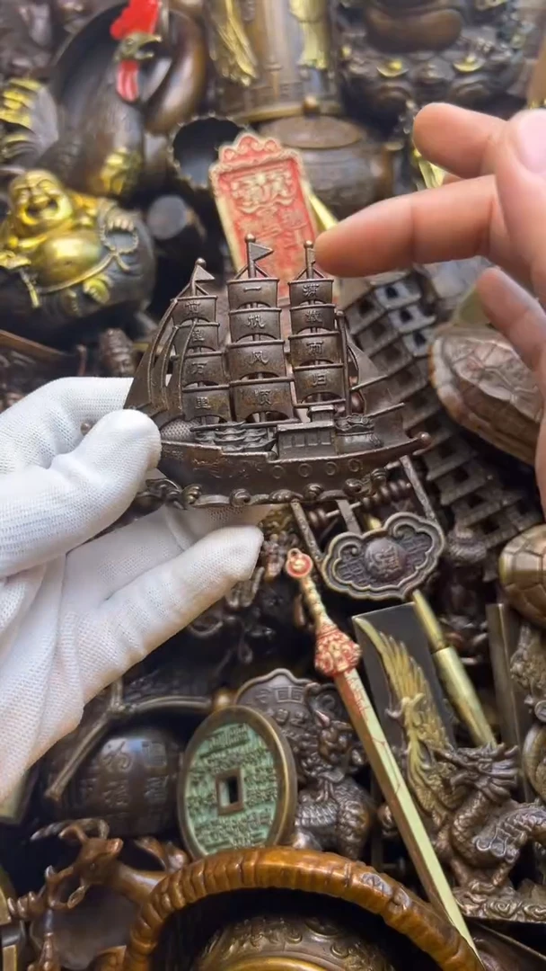 精美铜器，点击下单