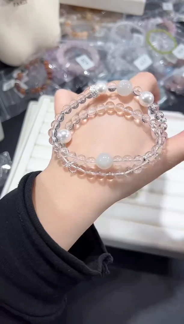 未镶嵌手串水晶38a多样性发其一【1条】默认微瑕