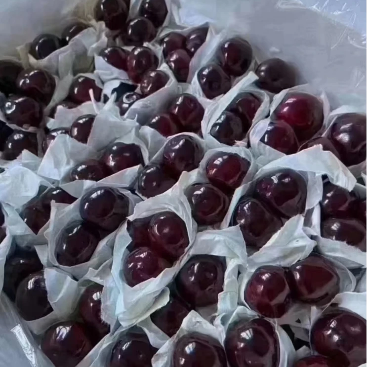 汉源套袋黑珍珠车厘子大樱桃当季新鲜现摘现发L斤新鲜水果黑珍珠樱桃