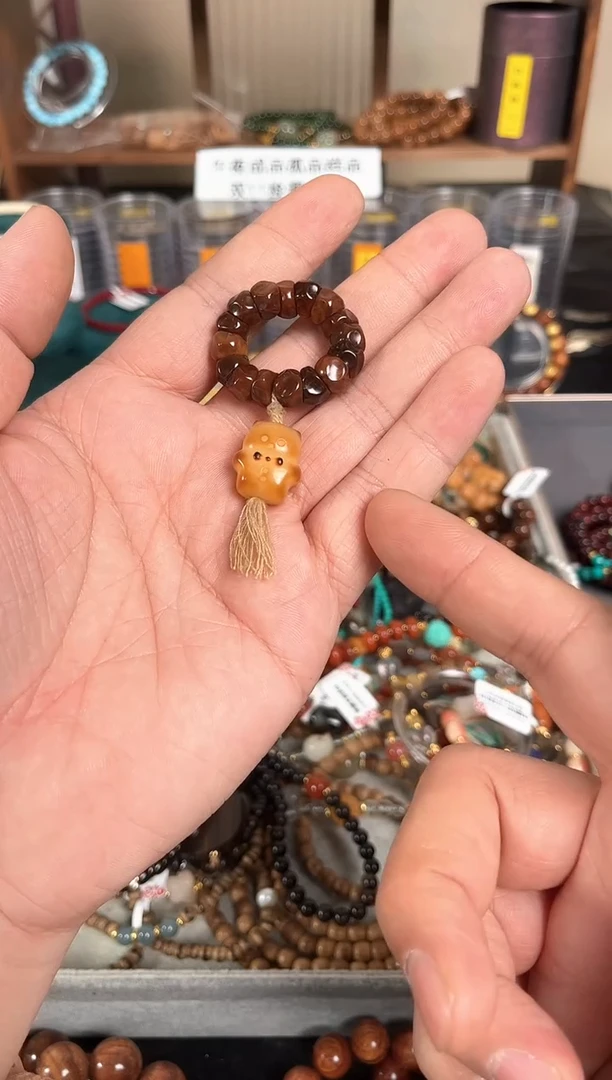 手串柏木未镶嵌编号48