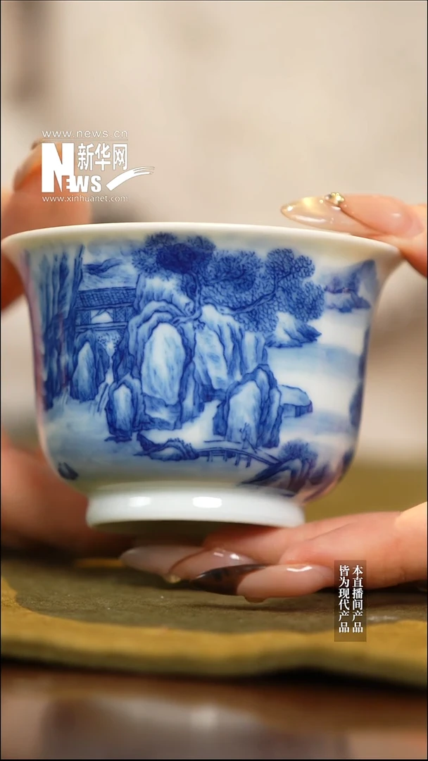 摆件陶瓷【新华网瓷】-保韵柴窑-60