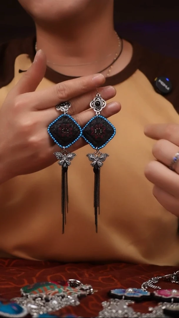 刺绣054  高吉文创  直播老绣