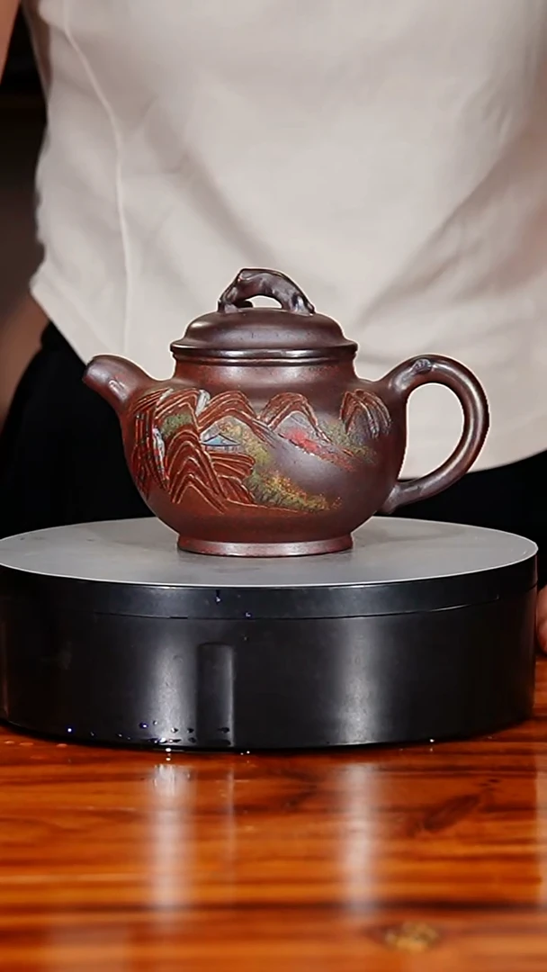 宜兴原矿紫砂壶茶壶450C