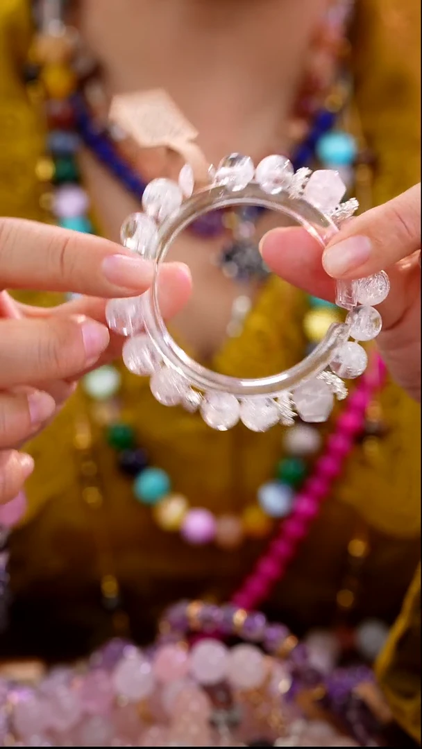 未镶嵌手链水晶水晶手串