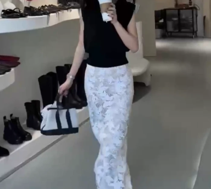 2025夏季新款网红同款洋气减龄气时尚上衣裙子女休闲雾-i1