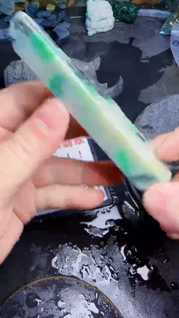 未镶嵌挂件翡翠天然翡翠040