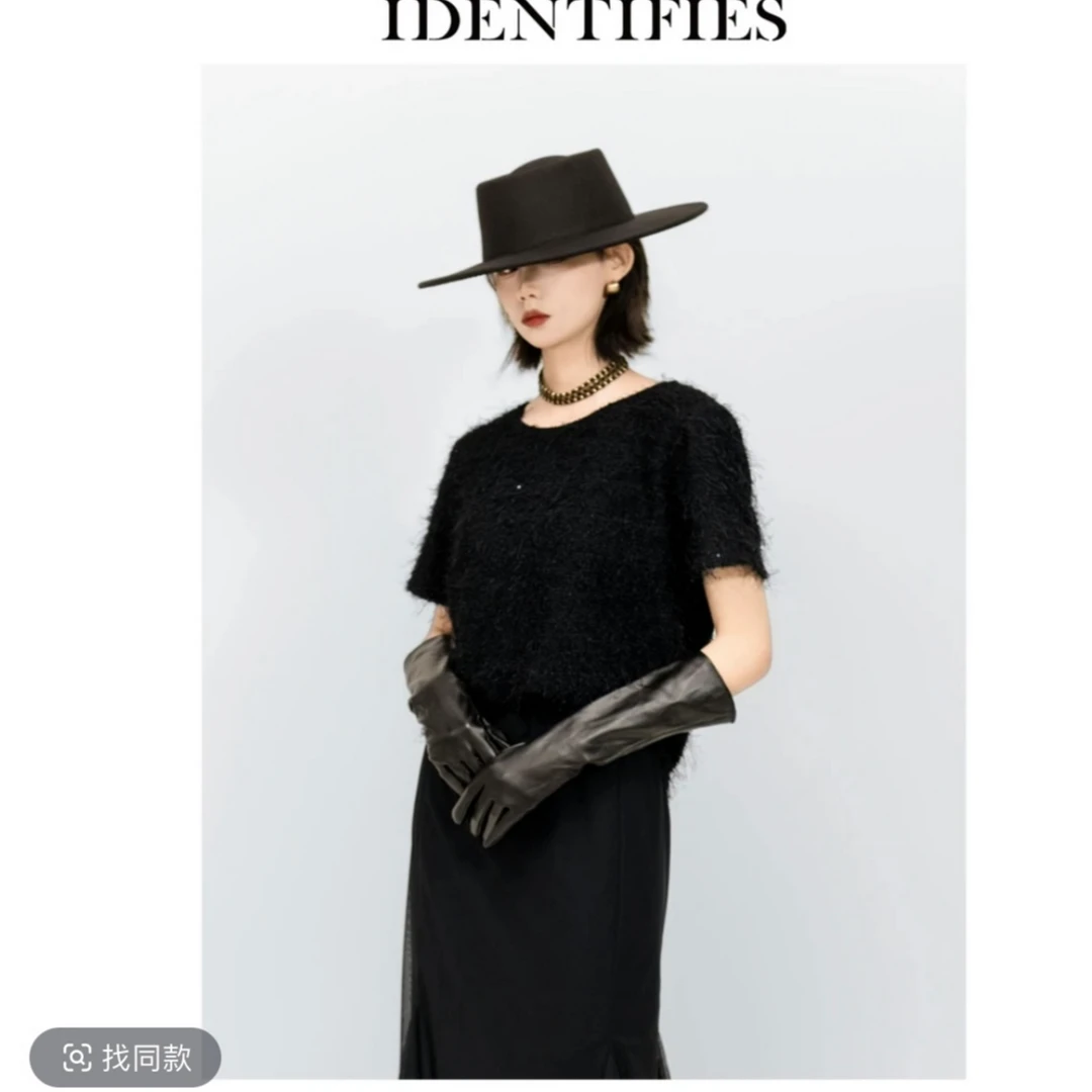 易缔媤/春款五分袖T恤套头