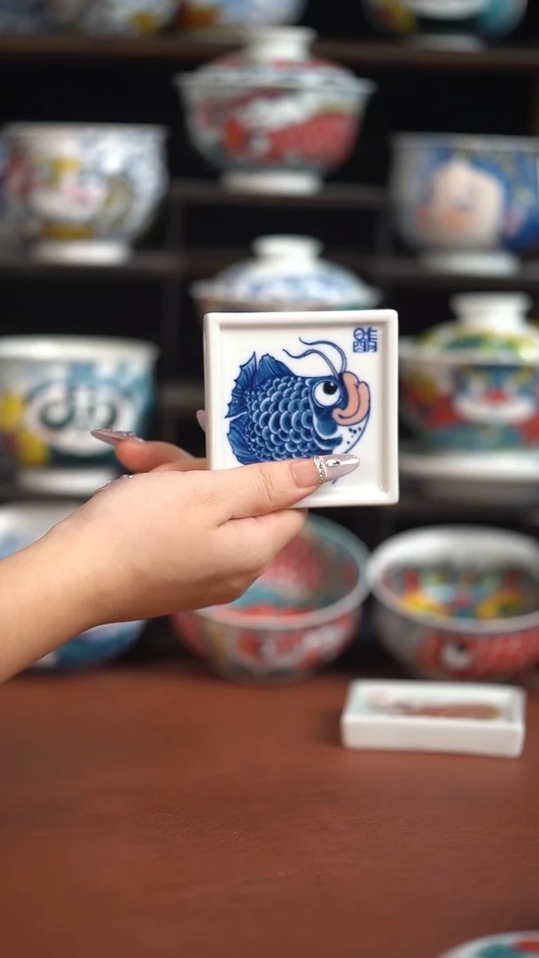 昨明手绘杯垫（宠粉福利）