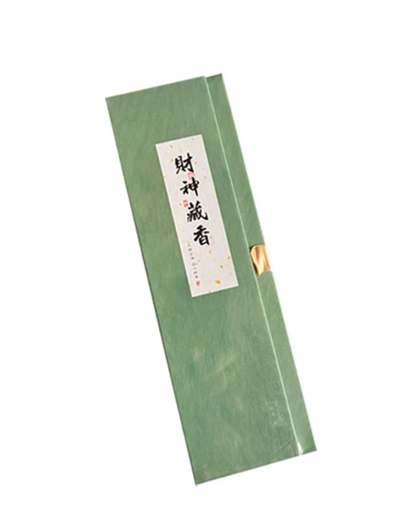 禅猫香舍财神藏香 线香 100克熏香天然室内