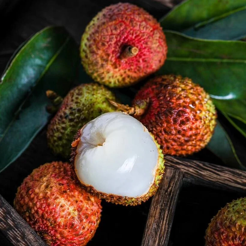 【周谷堆水果】海南妃子笑荔枝分装净重3斤清甜多汁新鲜直发（14）海南省