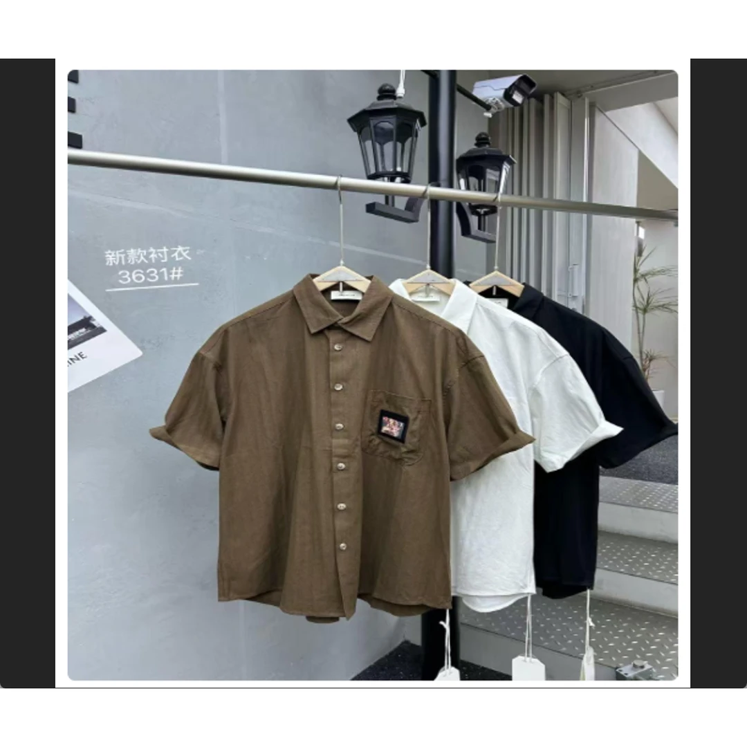 3631-衬衫 陈陈男装 简约潮流休闲男女同款 CS3631 V16