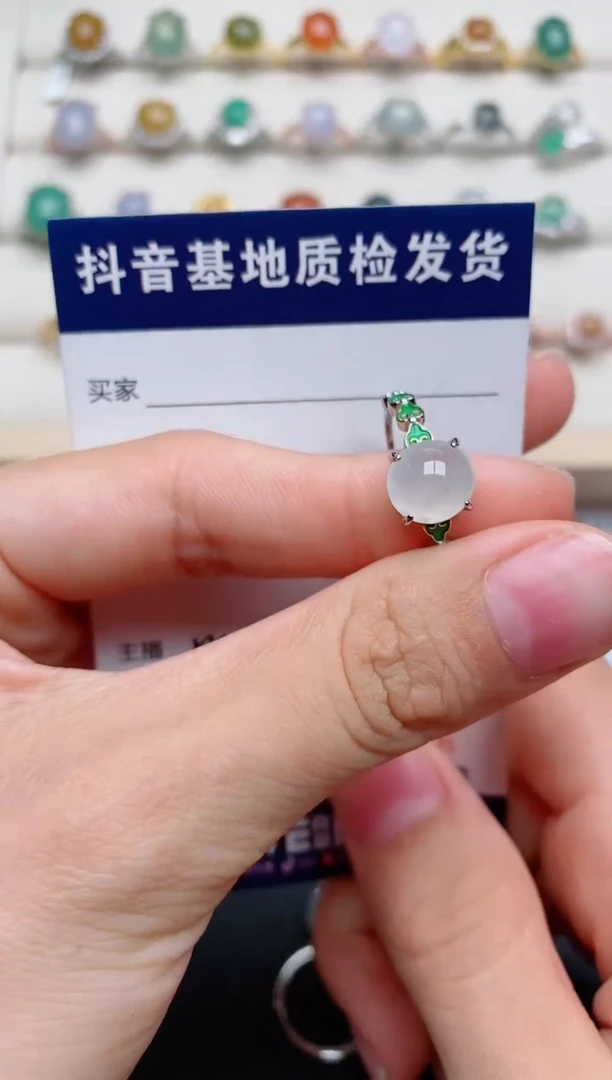 【闪购商品】翡翠戒指银S925镶嵌......