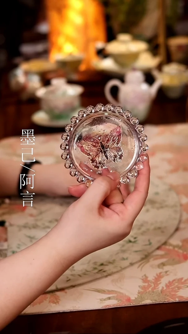 蝴蝶杯垫 哈哈哈