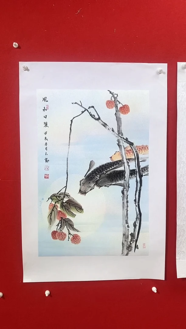 国画国画NYQ杰牛云勤老师作品