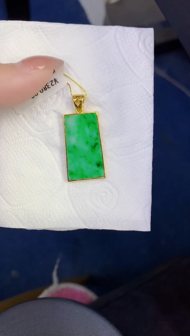 颈饰未镶嵌翡翠缅甸天然翡翠a货