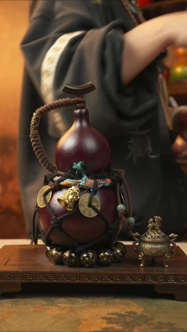 464大漆一物一拍记葫堂出品【不带手串】