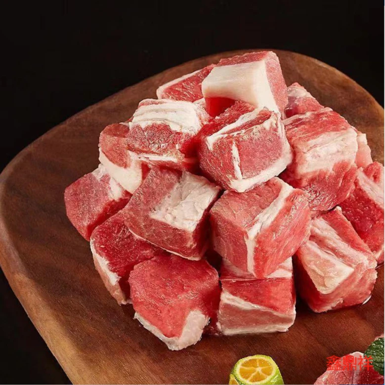 鑫鼎祥 原切牛腩4斤 鲁西黄牛 新鲜纯牛肉番茄牛腩块