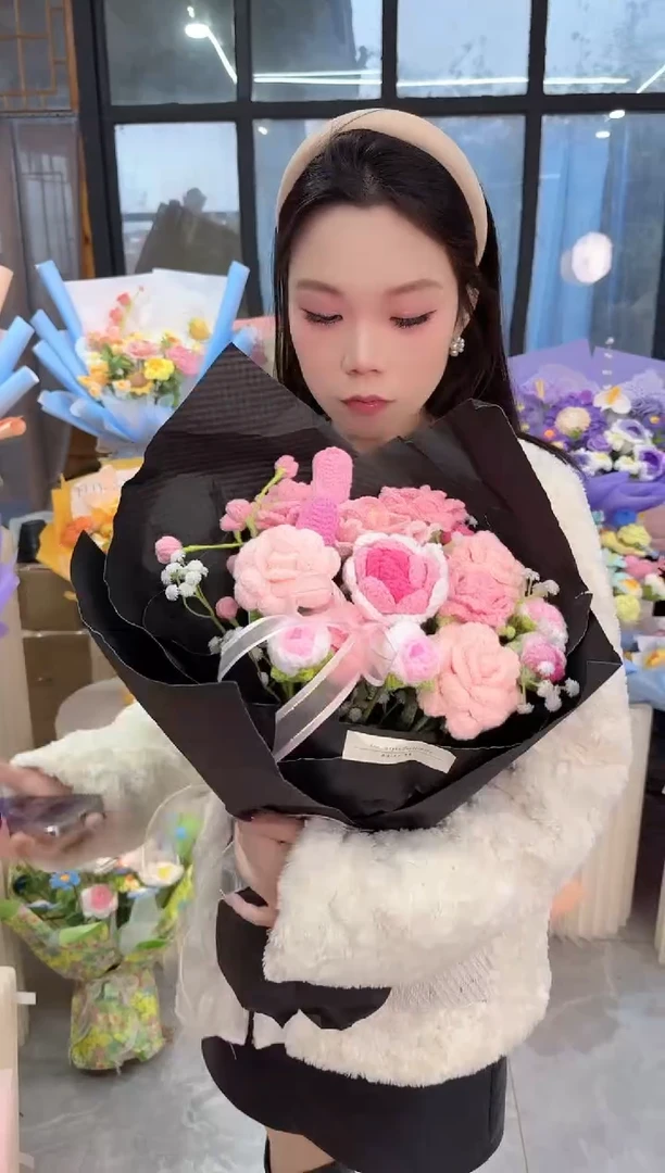 非遗手工定制花束，孤品清仓！