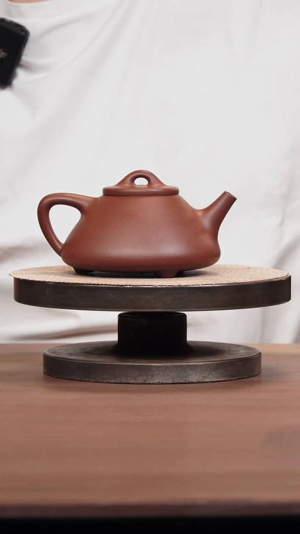 紫砂茶盘底槽清子冶石瓢