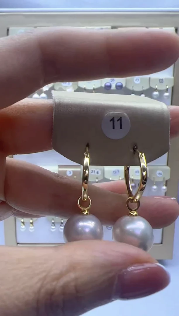 【闪购商品】淡水珍珠耳饰未镶嵌11