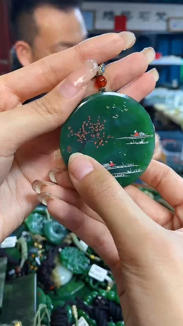 未镶嵌和田玉挂件1