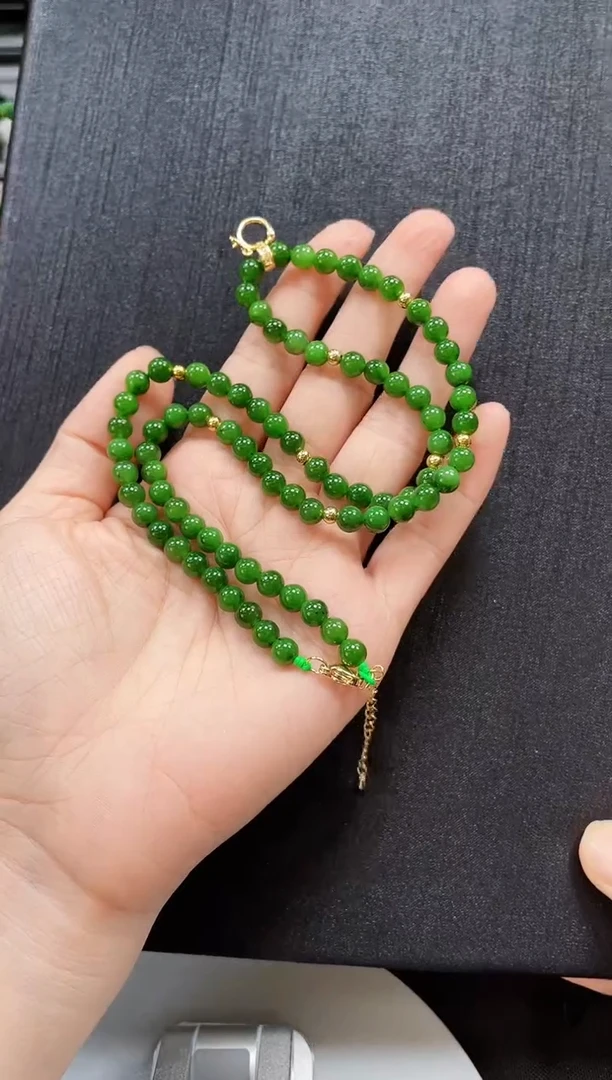 和田玉未镶嵌项链【618】多样性发一