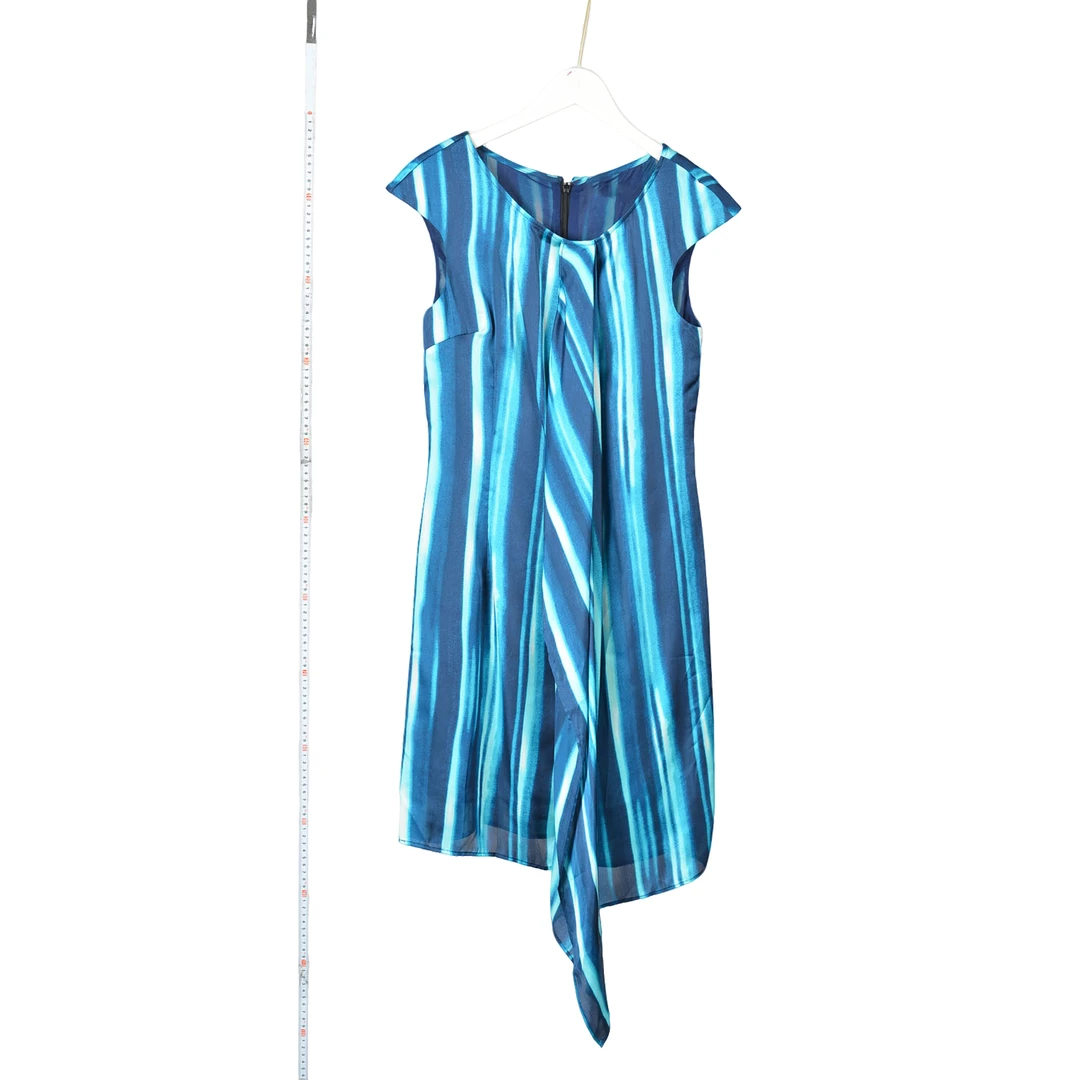 【专柜捡漏F-2】知性轻奢气质女装SLDEB-连衣裙0332蓝色