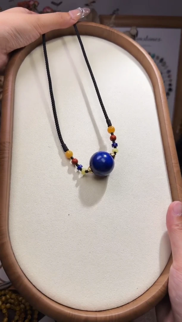 水晶摆件未镶嵌项链