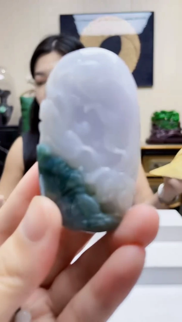 未镶嵌定制翡翠吊坠92