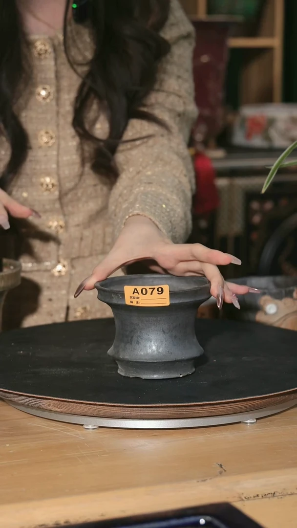 【石湾花盆】手拉坯盆079