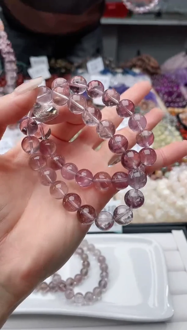 【闪购商品】水晶手链未镶嵌紫黄晶356