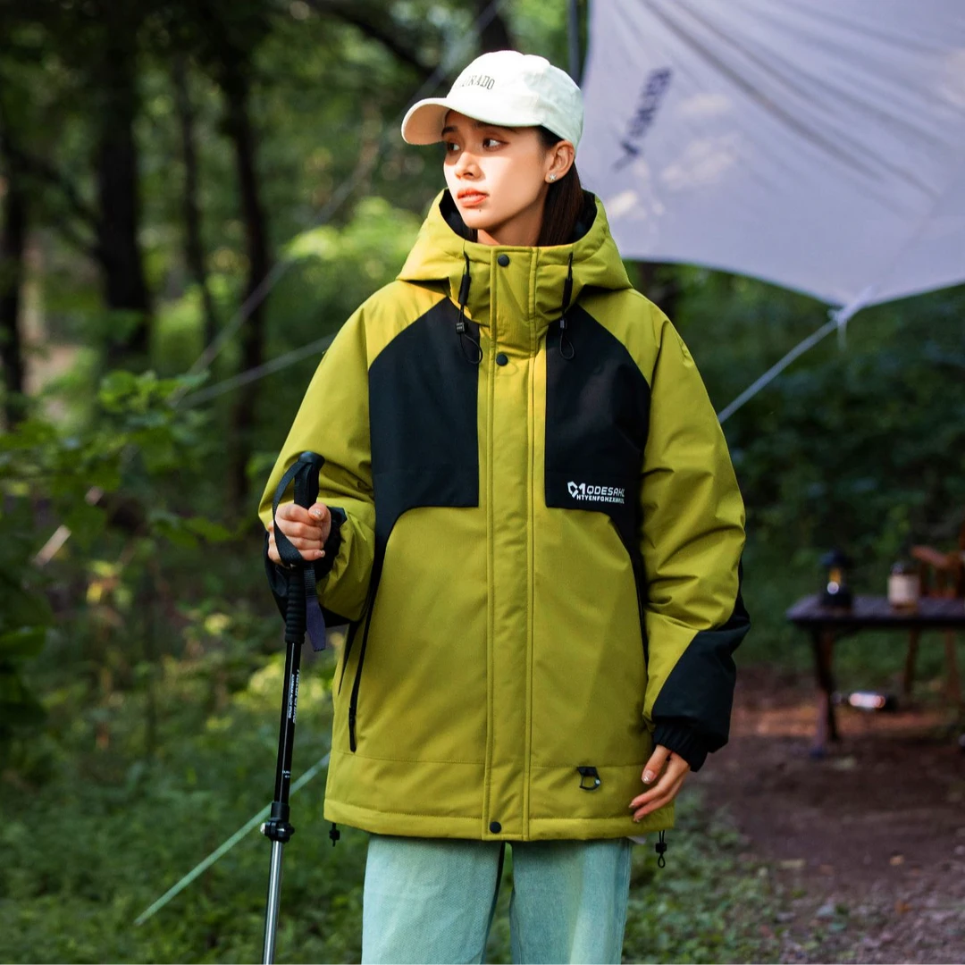 134高货锋衣保暖过冬防寒服户外防风情侣男女同款加绒加厚