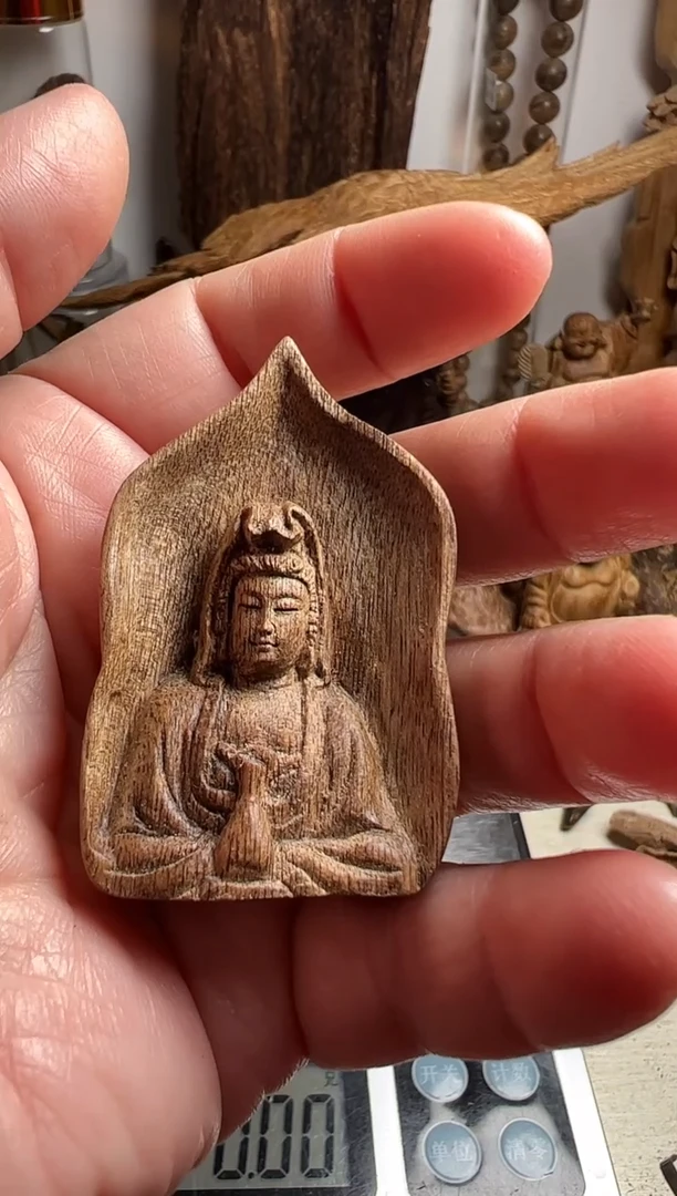 沉香沉香碎屑柬埔寨沉香九分沉7克